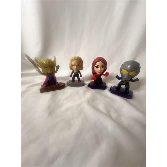 Marvel Other - McDonalds Marvel Avengers Thor Happy Meal Toys 2019-2022 Lot Of 4